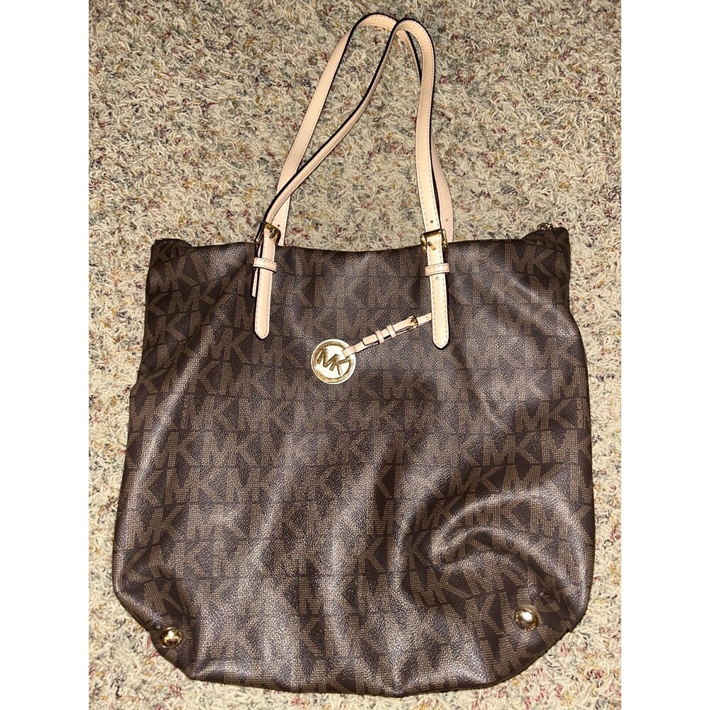 Michael Kors  Signature Logo Shoulder Tote